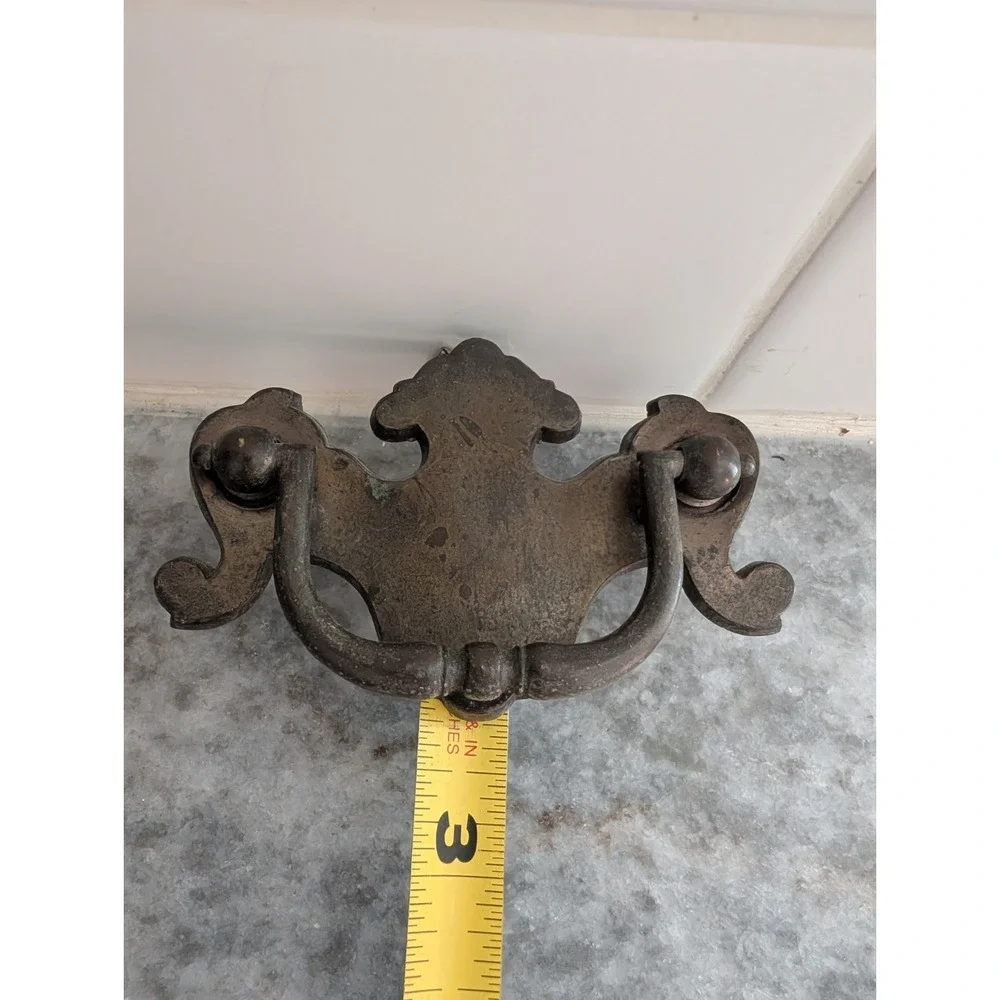 3.5 in Brass Handle Bail Drawer Pull - Ethan Allen - VTG - A6155 DC